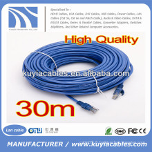 Câble de raccordement 50FT RJ45 Cat6 bleu pour ordinateur